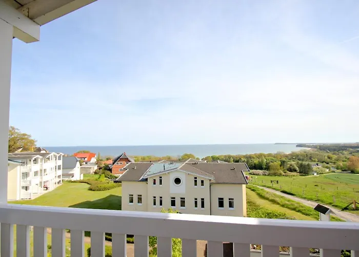 Mit Meerblick Und Balkon, Gratis Nutzung Vom Ahoi Erlebnisbad Und Sauna In Sellin - Meeresblick 27 Apartman